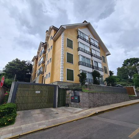 1D Com Lareira No Centro De Gramado Daire Dış mekan fotoğraf